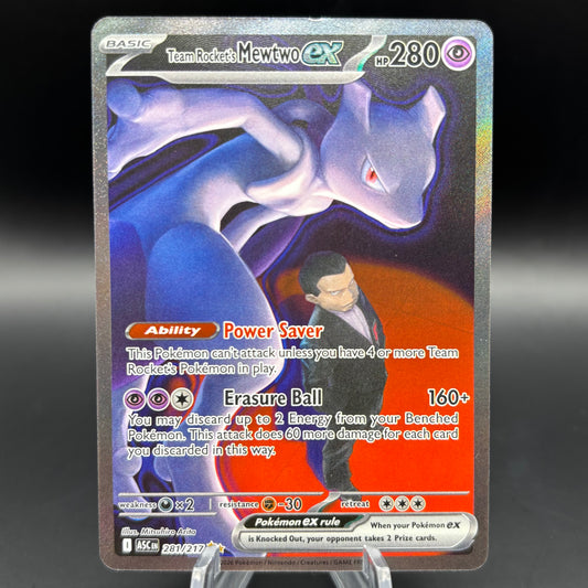 Team Rocket's Mewtwo ex - 281/217 - ME: Ascended Heroes Single Card