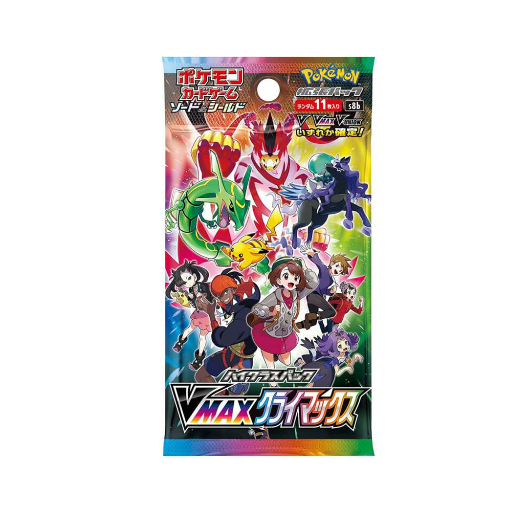 Pokemon Japanese VMAX Climax S8B Booster Pack