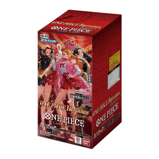One Piece Card Game: Heroines EB03 Booster Japanese Box