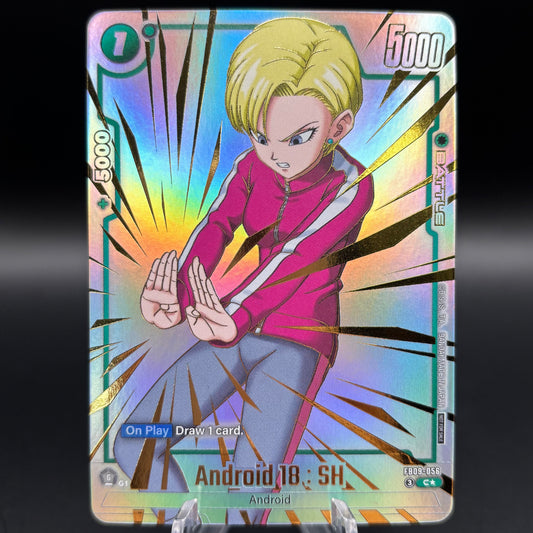 Android 18 : SH (Limited Pack 26-27 WAVE1) - Tournament and Championship Pr Single Card