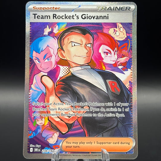 Team Rocket's Giovanni - 238/182 - SV10: Destined Rivals Single Card
