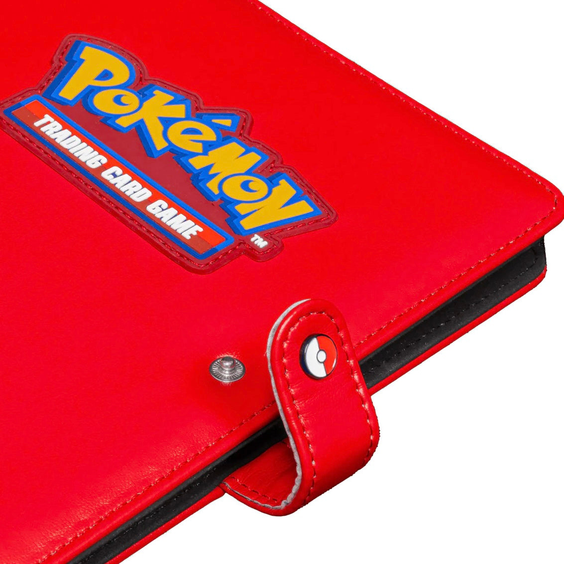 Ultra Pro - Premium Pokémon 4-Pocket Red Snap Binder