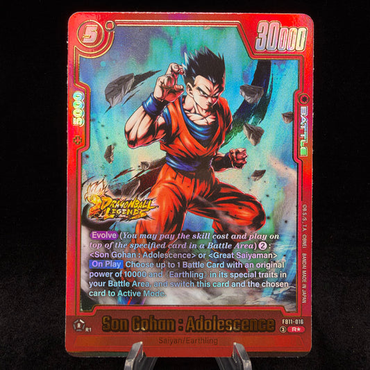 Son Gohan : Adolescence - FB11-016 (Alternate Art) - Brightness of Hope Single Card