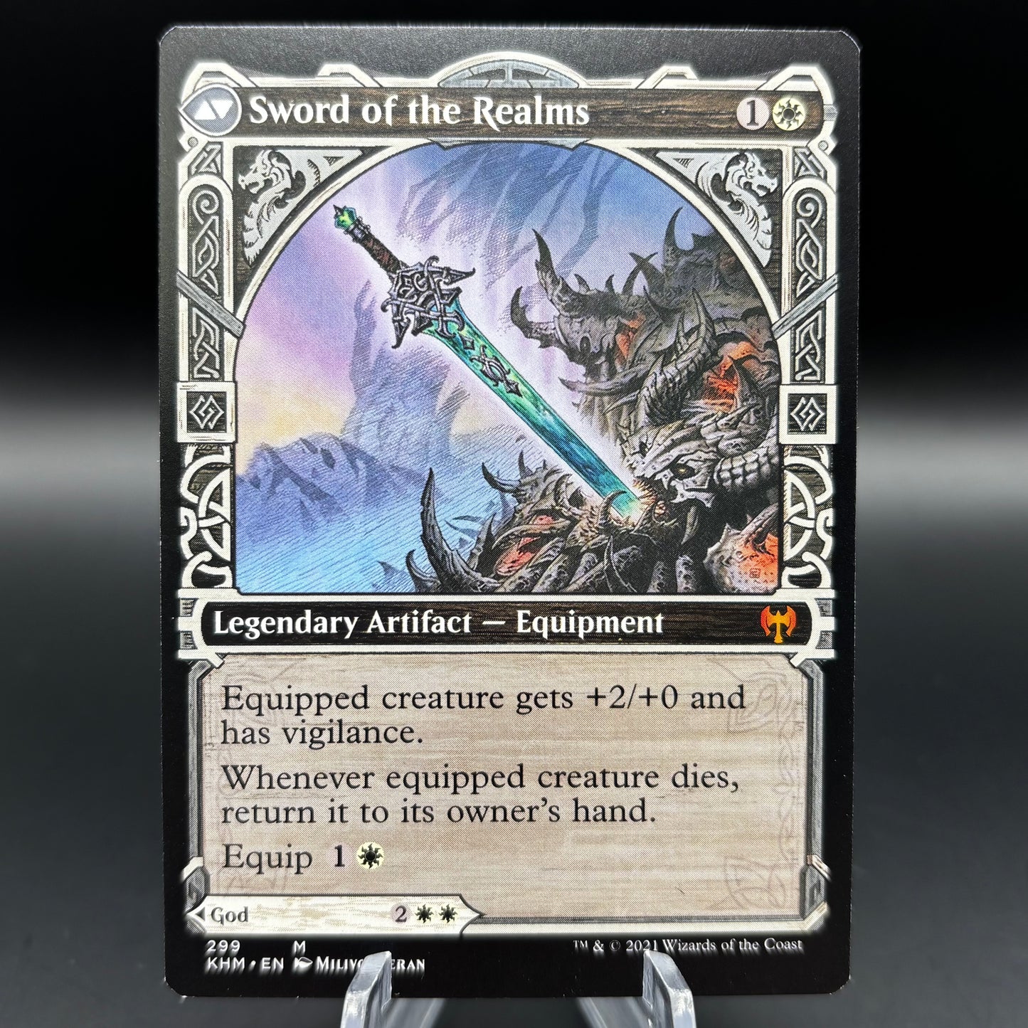 Halvar, God of Battle (Showcase) - Kaldheim Single Card