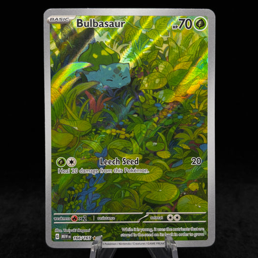 Bulbasaur - 166/165 - SV: Scarlet & Violet 151 Single Card