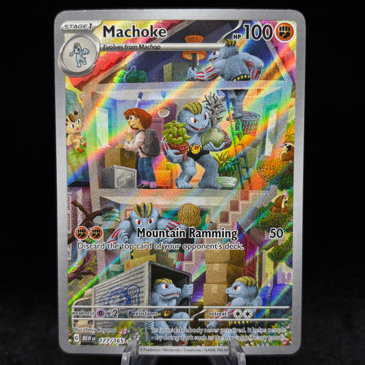 Machoke - 177/165 - SV: Scarlet & Violet 151 Single Card