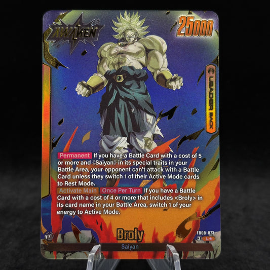Broly - FB08-073 (Alternate Art) - Story Booster 01 Single Card