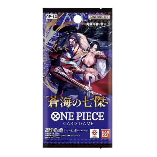 One Piece Card Game: The Azure’s Sea Seven OP14 Japanese Booster Pack