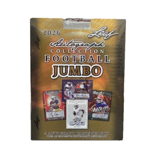 2026 Leaf Auto Collection Football Jumbo