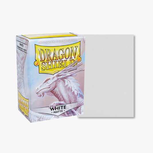 Dragon Shield White Matte Sleeves