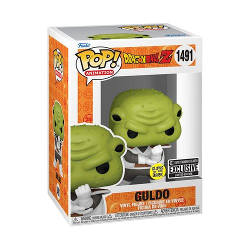 Dragon Ball Z Guldo Glow-in-the-Dark Funko Pop! Vinyl Figure #1491 - Entertainment Earth