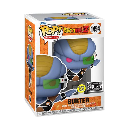 Dragon Ball Z Burter Glow-in-the-Dark Funko Pop! Vinyl Figure #1494 - Entertainment Earth