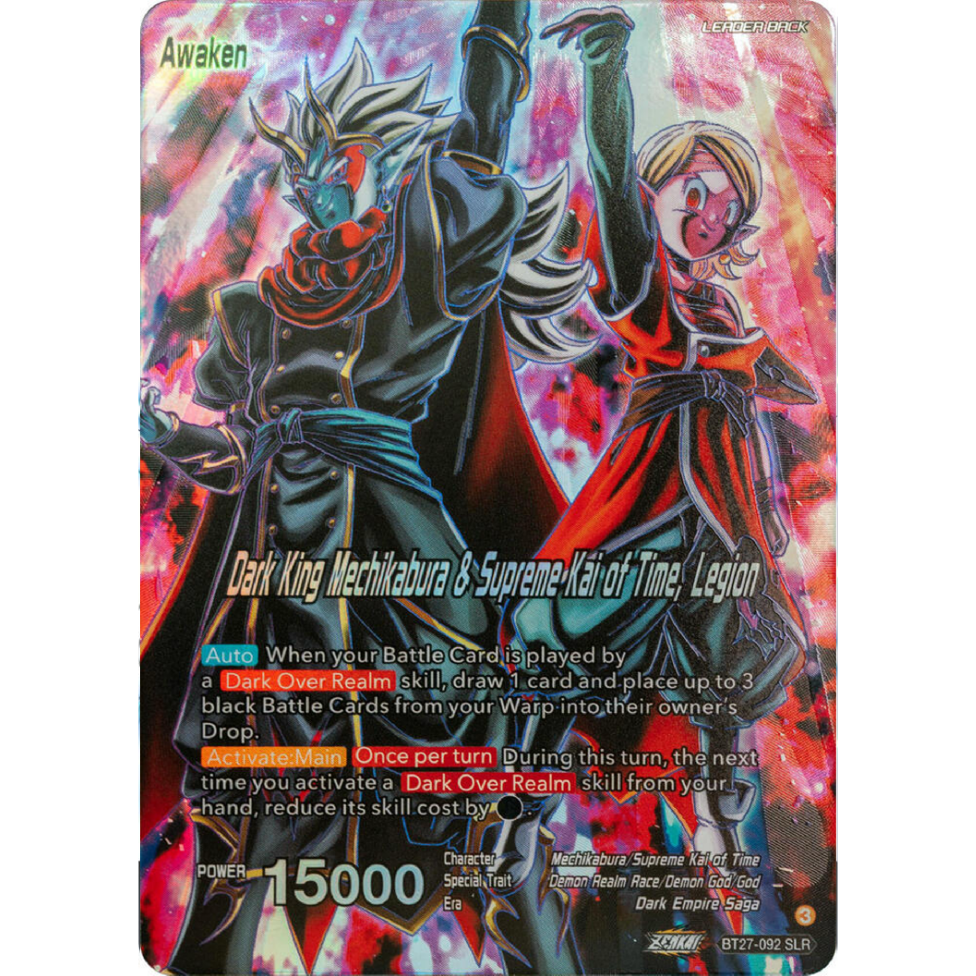 Mechikabura // Dark King Mechikabura & Supreme Kai of Time, Legion (SLR) - History of Z Single Card
