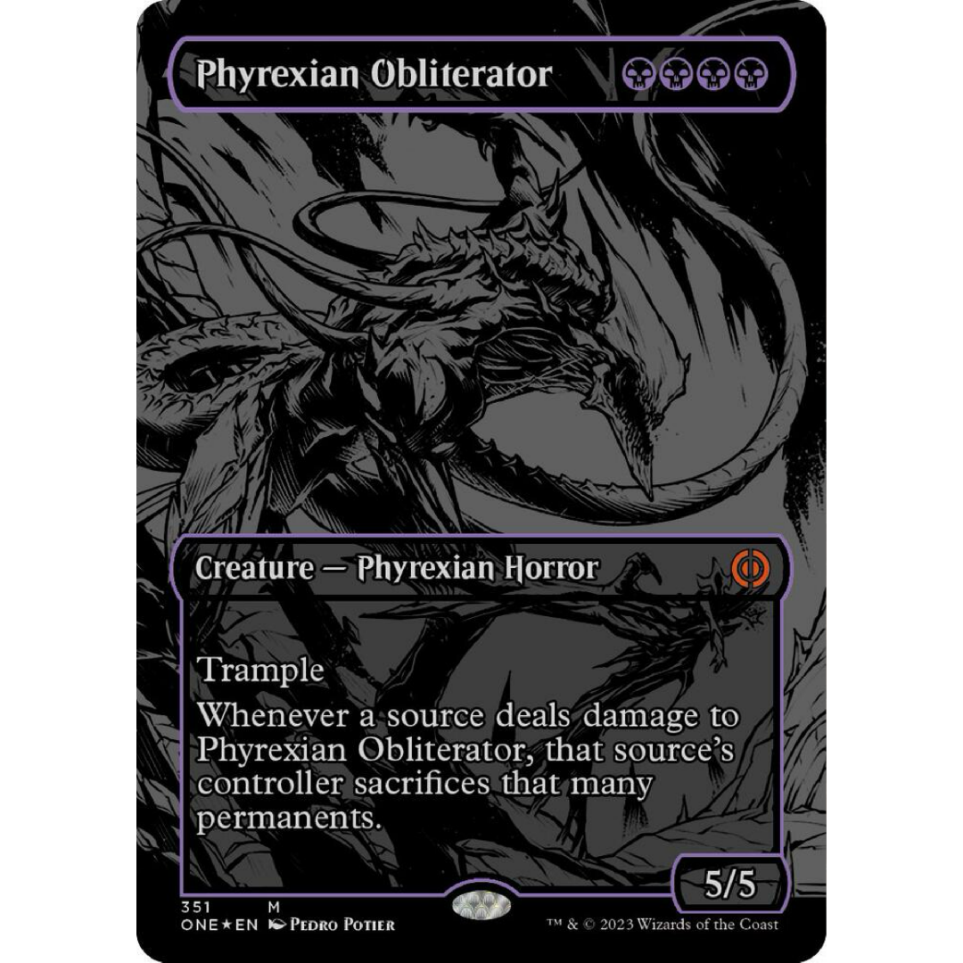 Phyrexian Obliterator (Oil Slick Raised Foil) - Phyrexia: All Will Be One