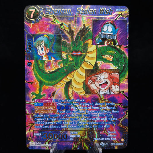 Shenron, Stolen Wish (SPR) - Three Glorious Fighters Single Card