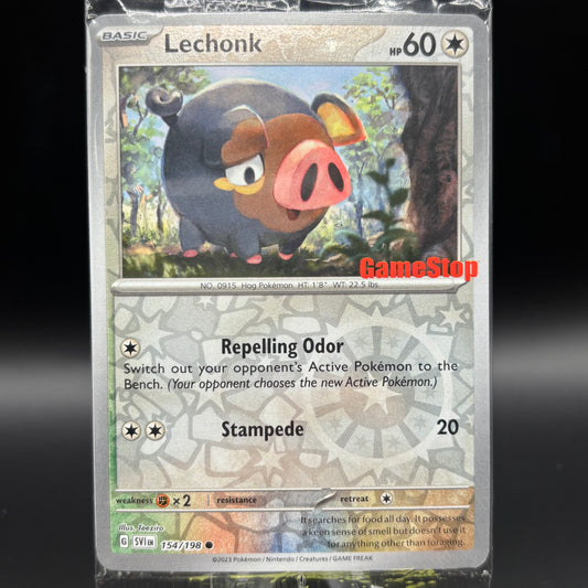Lechonk - 154/198 (GameStop Promo) - Miscellaneous Cards & Products *Sealed Pr* Single Card