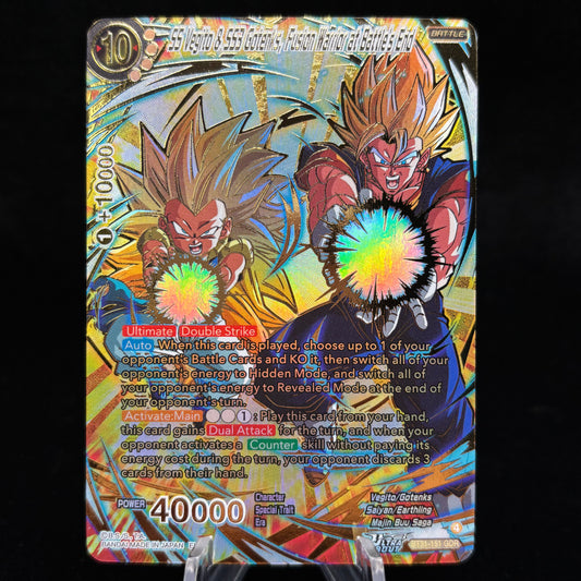 SS Vegito & SS3 Gotenks, Fusion Warrior at Battle's End (GDR) - Impact Beyond Dimensions Single Card