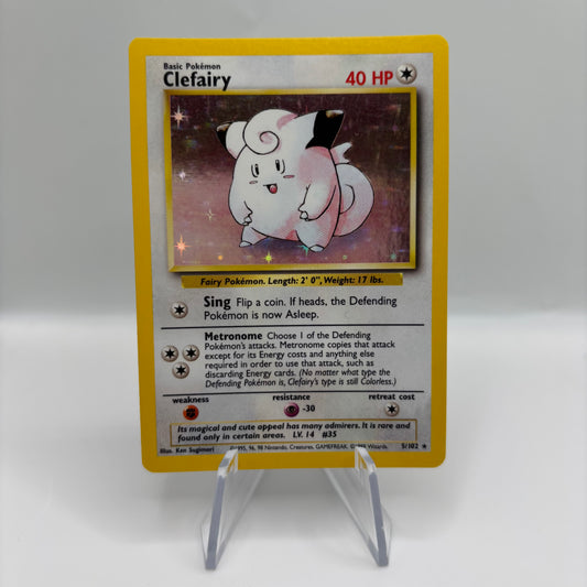 Clefairy - Base Set Single Card