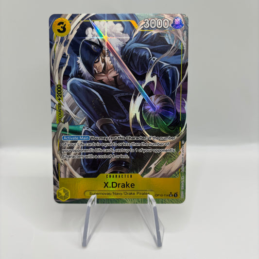 X.Drake (Alternate Art) - Premium Booster -The Best- Vol. 2 Single Card
