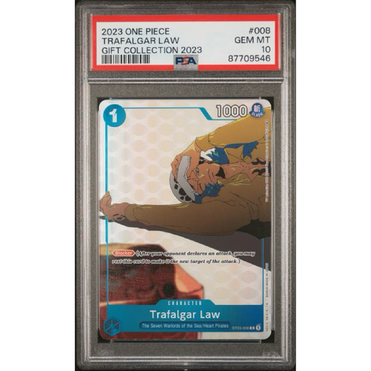 2023 ONE PIECE GIFT COLLECTION 2023 #008 TRAFALGAR LAW GIFT COLLECTION 2023 PSA10