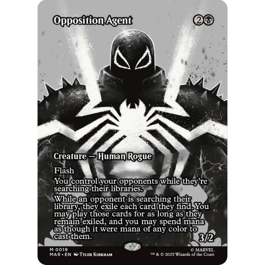 Opposition Agent (Borderless Foil) - Marvel Universe Eternal-Legal Single Card