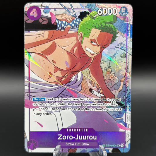 Zoro-Juurou (ST18-004) - Emperors in the New World Single Card