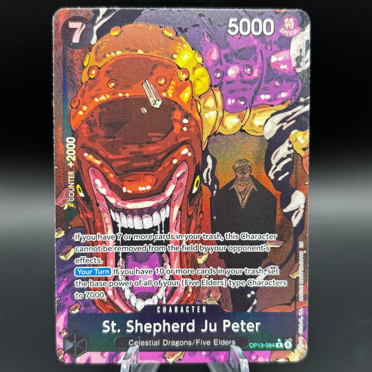 St. Shepherd Ju Peter (Alternate Art) - Carrying On His Will Single Card