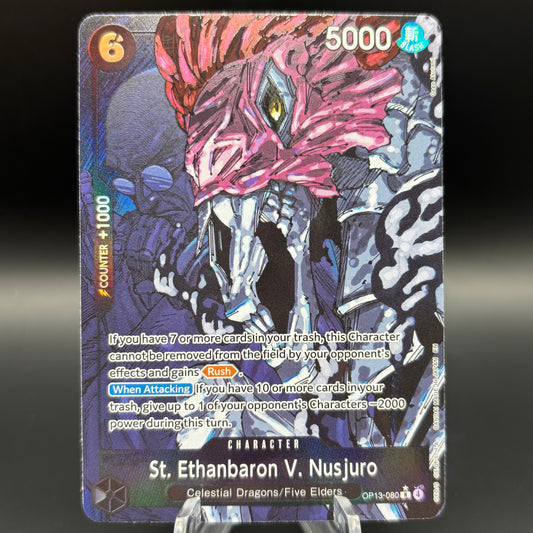 St. Ethanbaron V. Nusjuro (Alternate Art) - Carrying On His Will Single Card