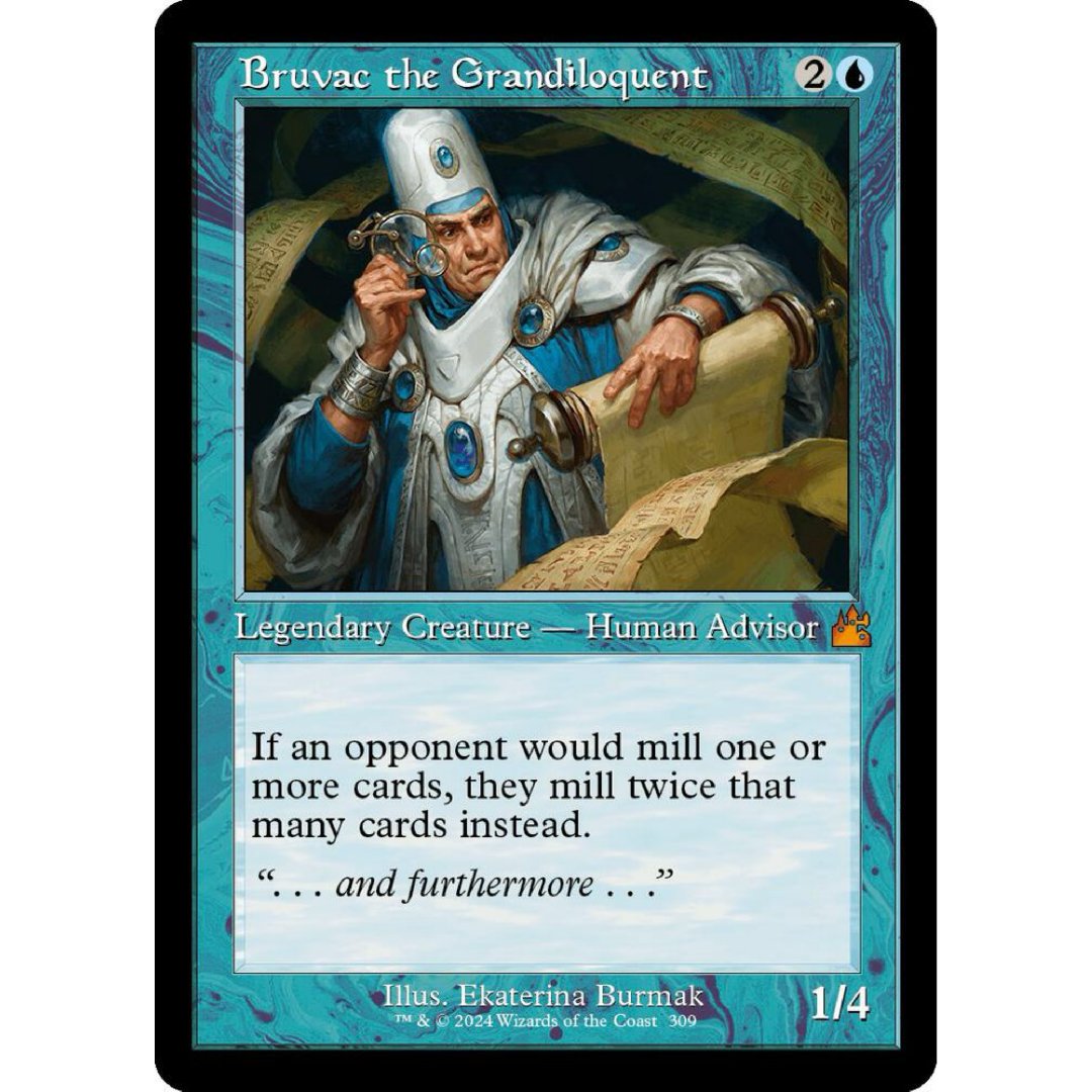 Bruvac the Grandiloquent (Retro Frame) - Ravnica Remastered Single Card