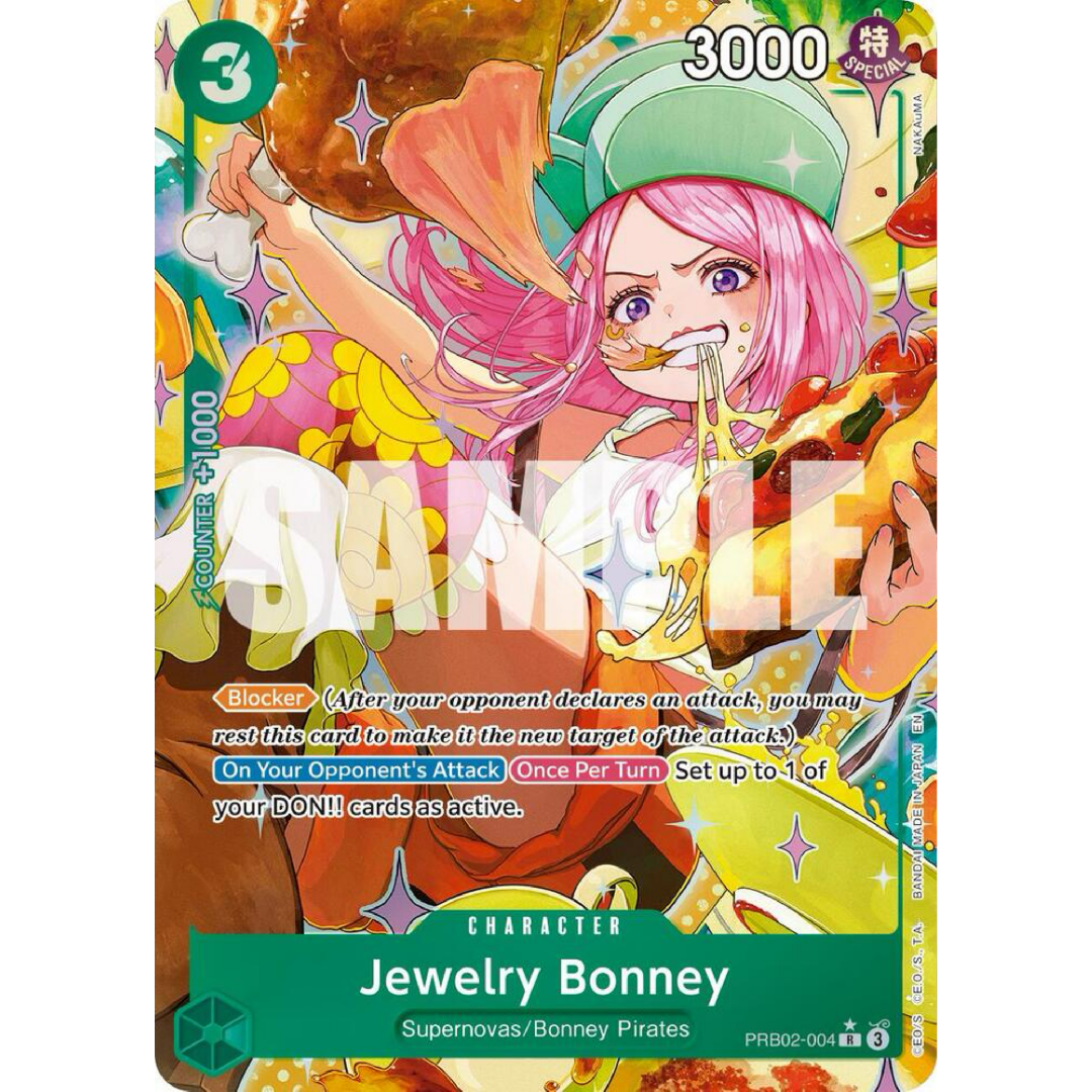 Jewelry Bonney - PRB02-004 (Alternate Art) - Premium Booster -The Best- Vol. 2 Single Card