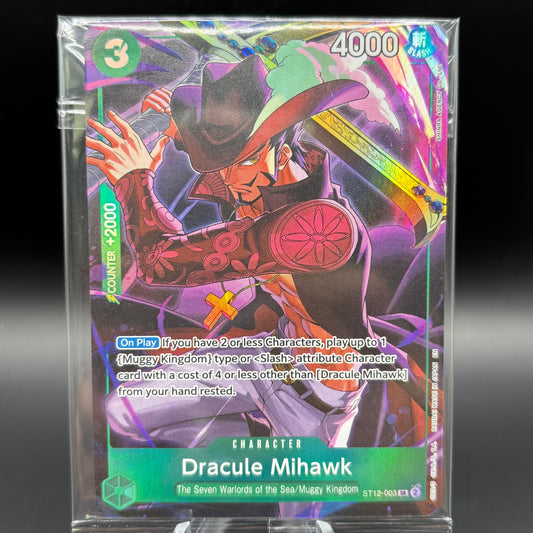 Dracule Mihawk (Illustration Box Vol.4) - One Piece *Sealed PR* Single Card