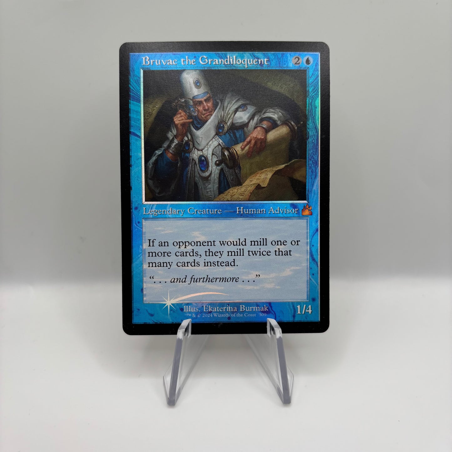 Bruvac the Grandiloquent (Retro Frame) - Ravnica Remastered Single Card
