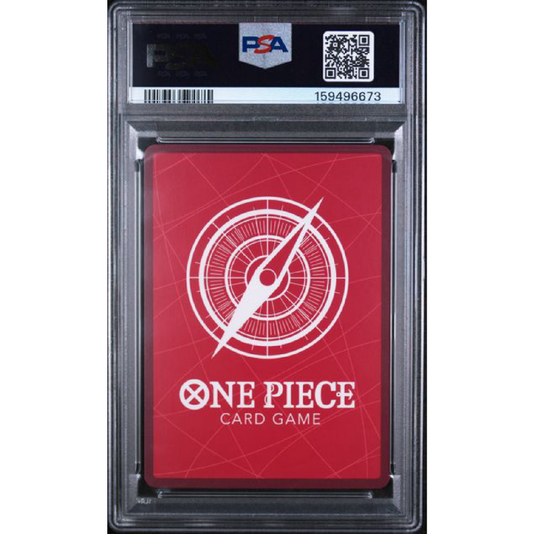 2025 ONE PIECE ENGLISH VERSION 2ND ANNIVERSARY SET #001 SHANKS PSA 10