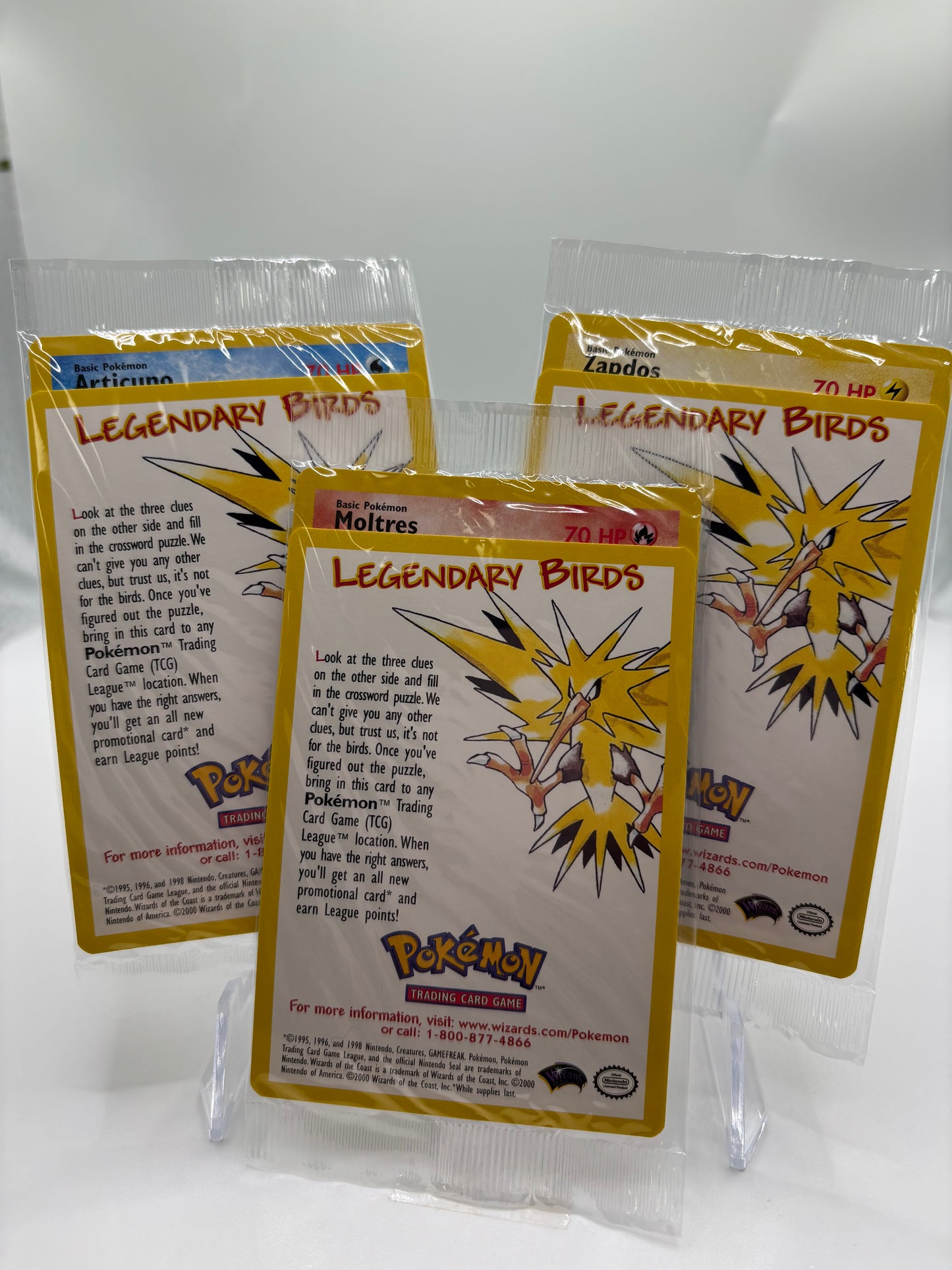 Legendary Birds Movie (PR) - set of 3 single card