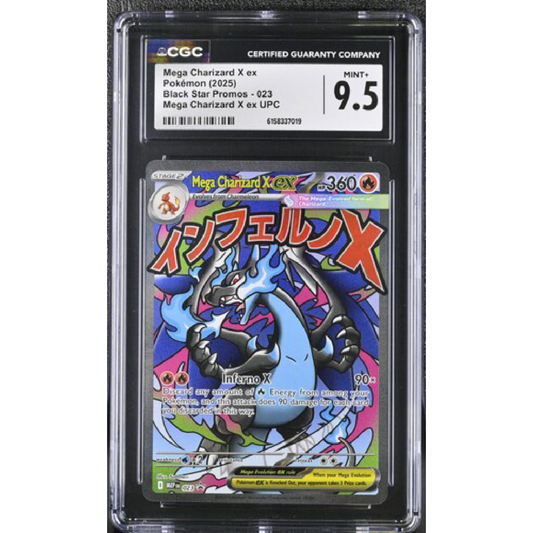 Mega Charizard X ex CGC MINT+ 9.5