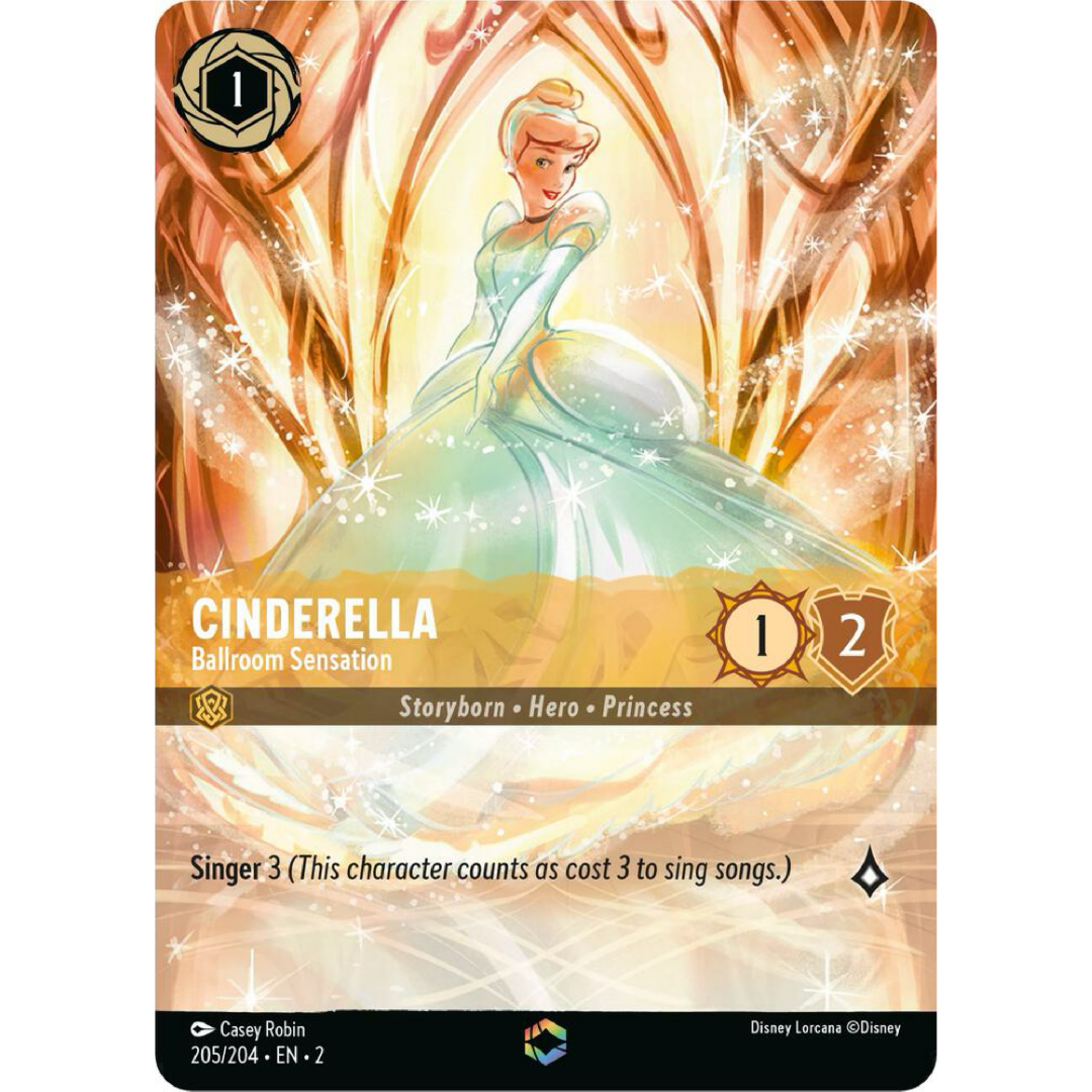 Cinderella - Ballroom Sensation (Enchanted) - Rise of the Floodborn Single Card