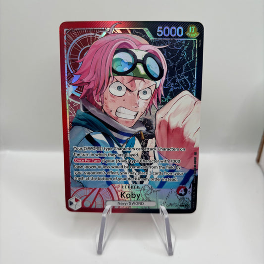 Koby (001) (Alternate Art) - A Fist of Divine Speed Single Card