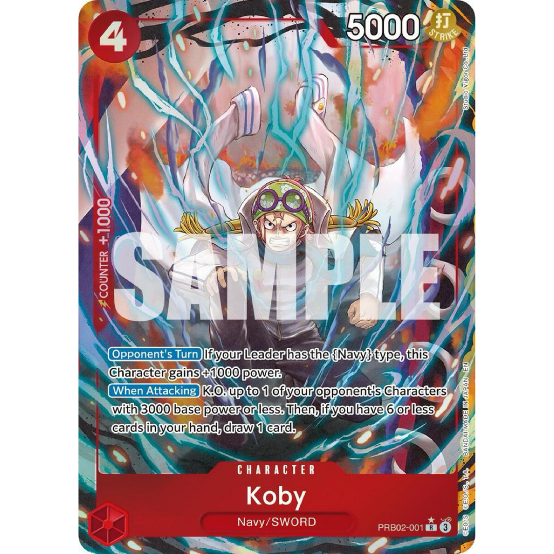 Koby (Alternate Art) - Premium Booster -The Best- Vol. 2. Single Card