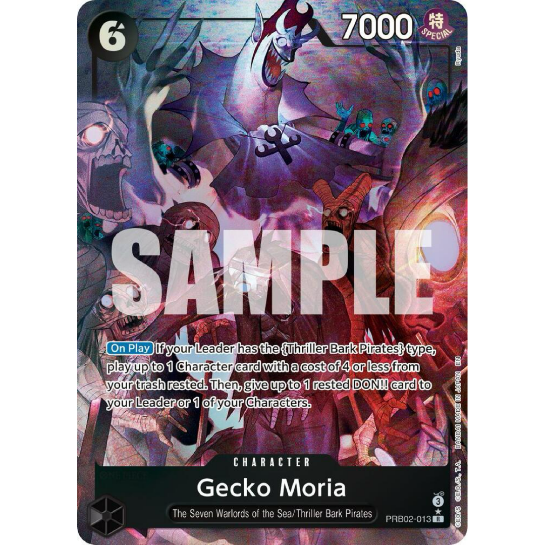 Gecko Moria (Alternate Art) - Premium Booster -The Best- Vol. 2 single card