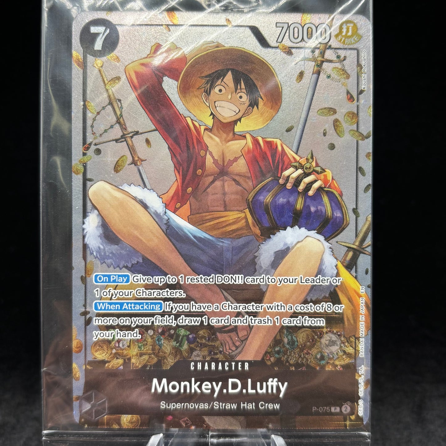 Monkey.D.Luffy (Tin Pack Set Vol. 2) - *Sealed* Single Card