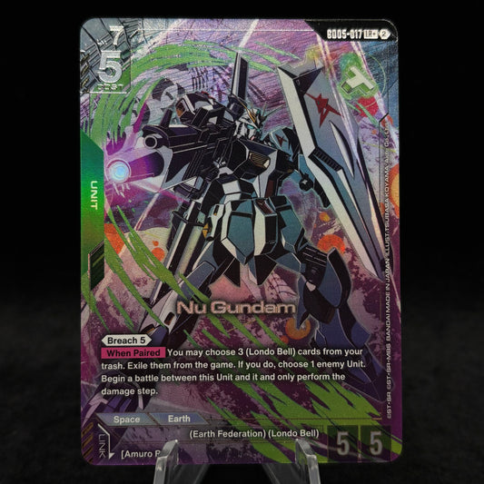 Nu Gundam (LR+) - Freedom Ascension (GD05) Single Card