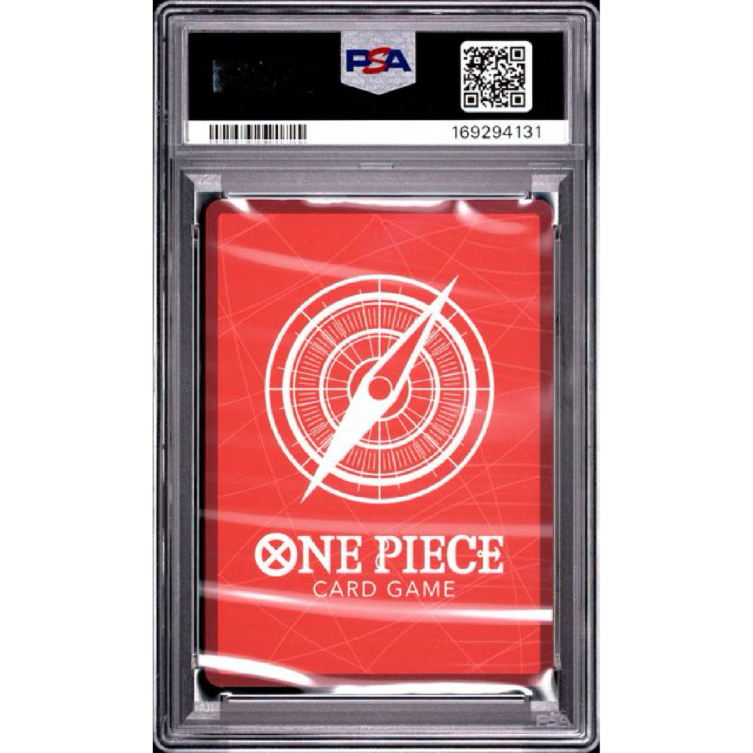 2025 ONE PIECE OP13-CARRYING ON HIS WILL #002 PORTGAS D. ACE ALTERNATE ART PSA 10