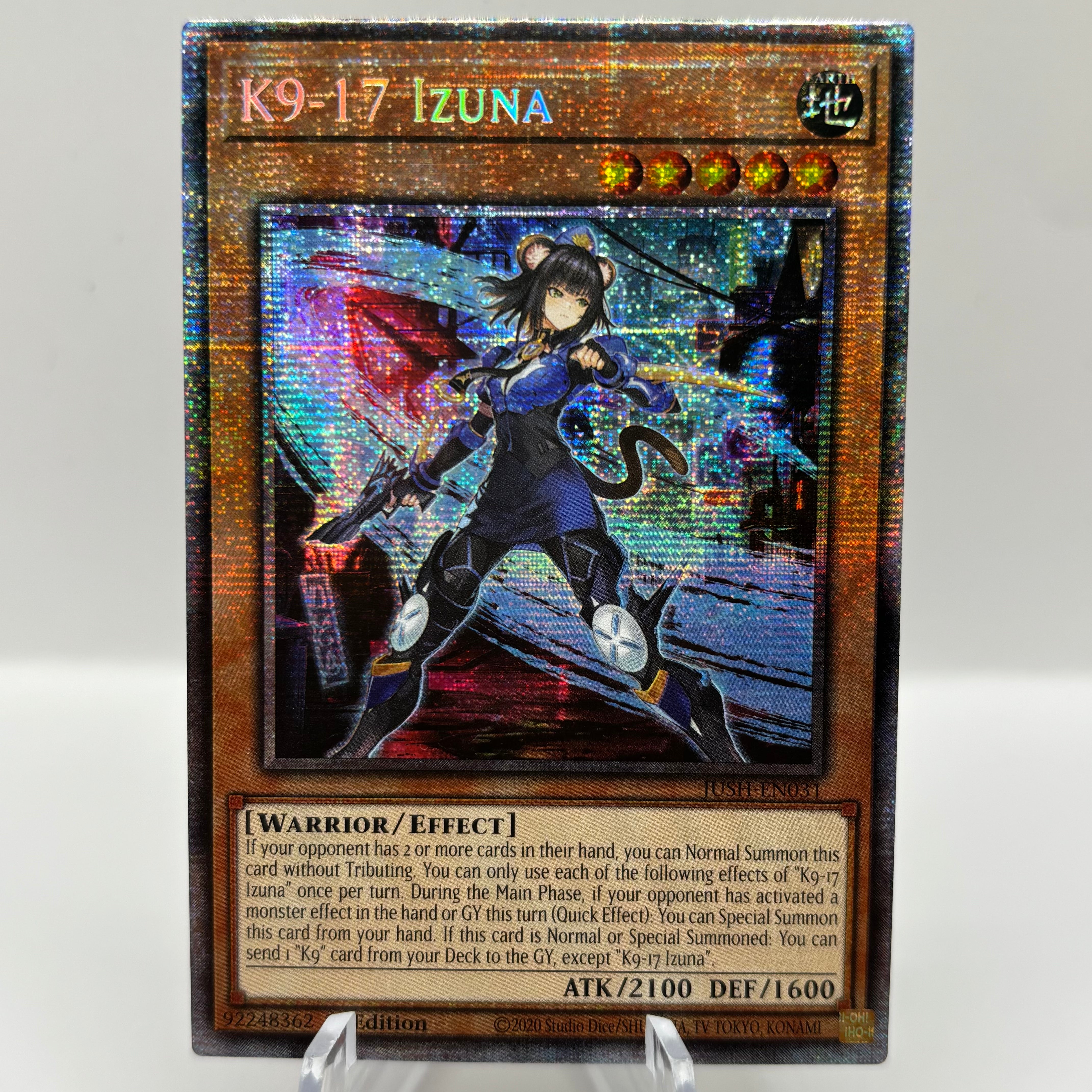 K9-17 Izuna (Starlight Rare) - Justice Hunters single card – Card Boyz