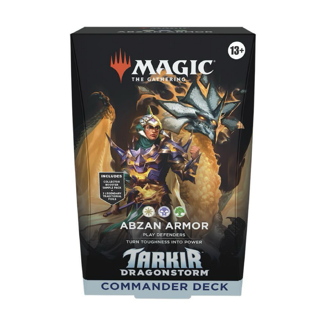 Magic The Gathering: Tarkir Dragonstorm Commander Deck Abzan Armor