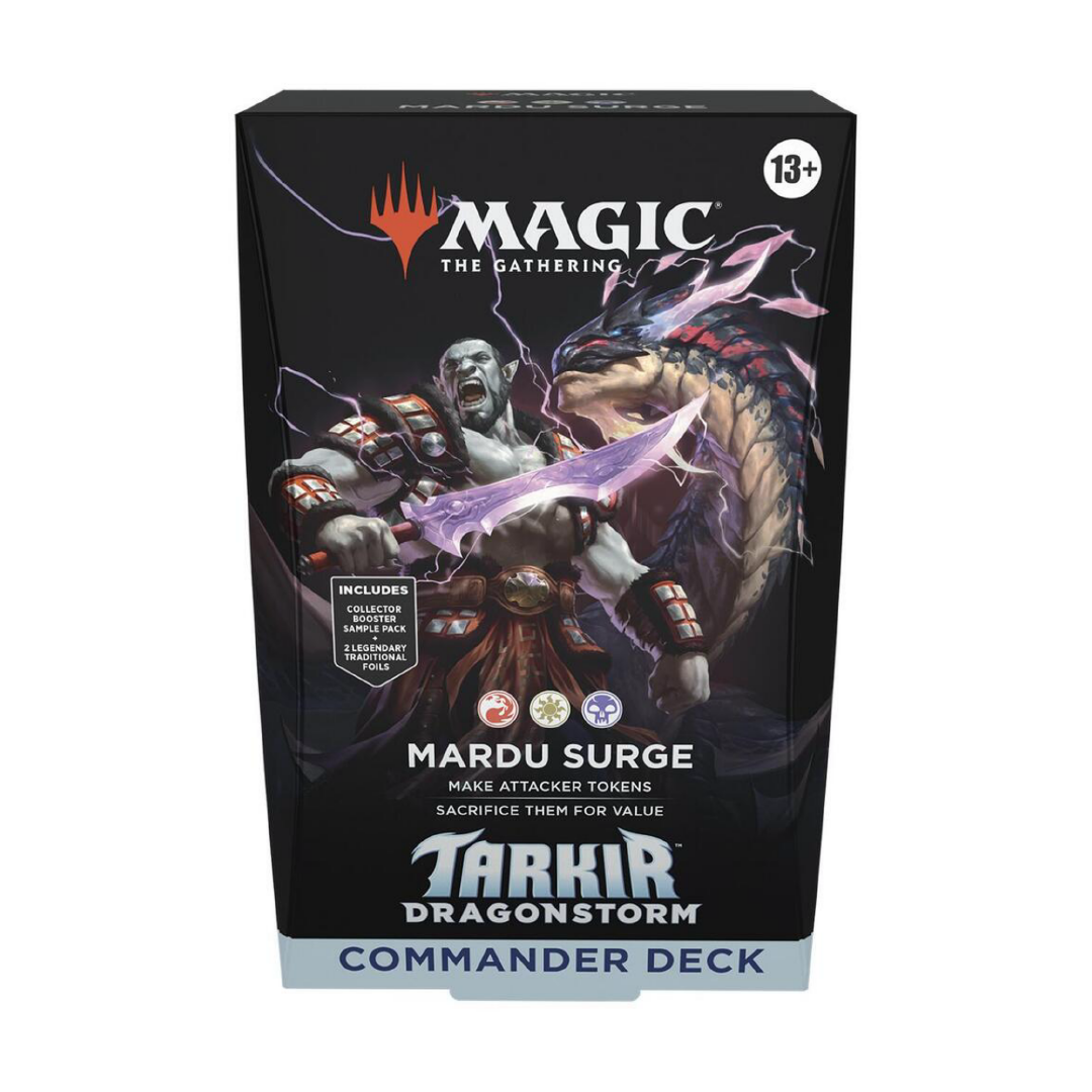 Magic The Gathering: Tarkir Dragonstorm Commander Deck Mardu Surge