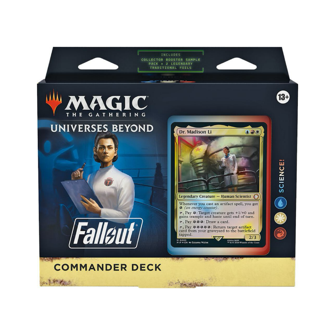 Universes Beyond: Fallout Science! Commander Deck