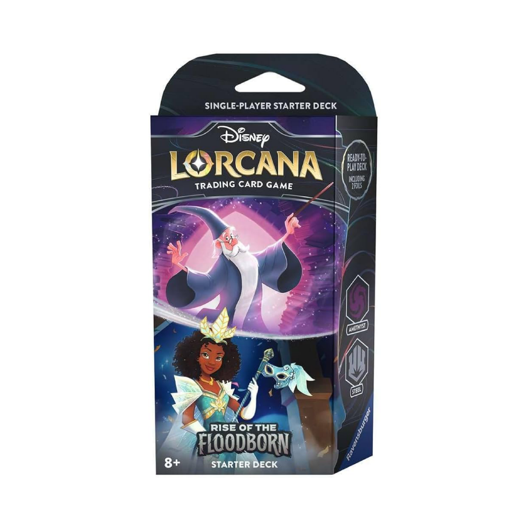 Lorcana Trading Card Game: Rise Of The Floodborn Starter Deck