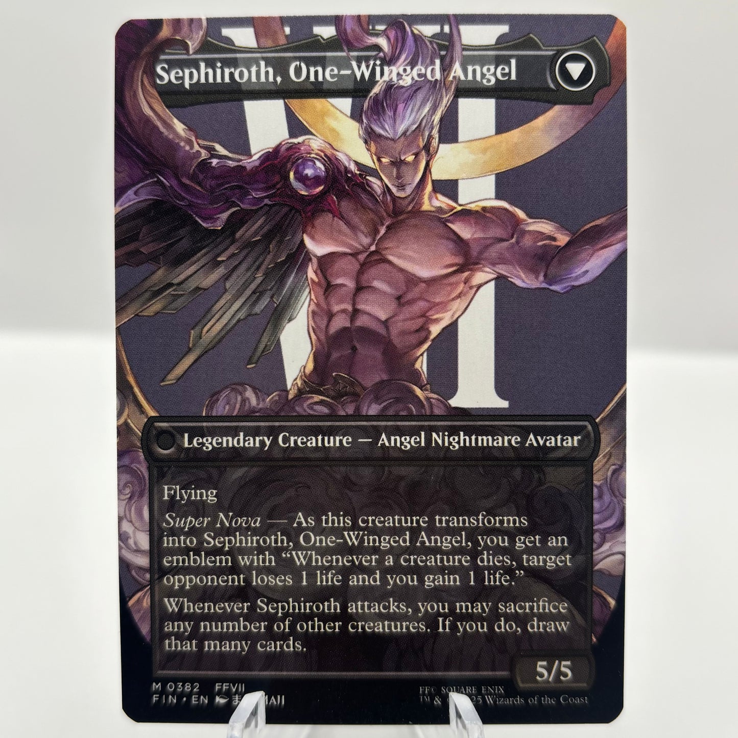 Sephiroth, Fabled SOLDIER (0382) (Borderless) - FINAL FANTASY single card