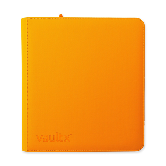 Vault X 12 Pocket Exo-Tec Binder Neon Orange