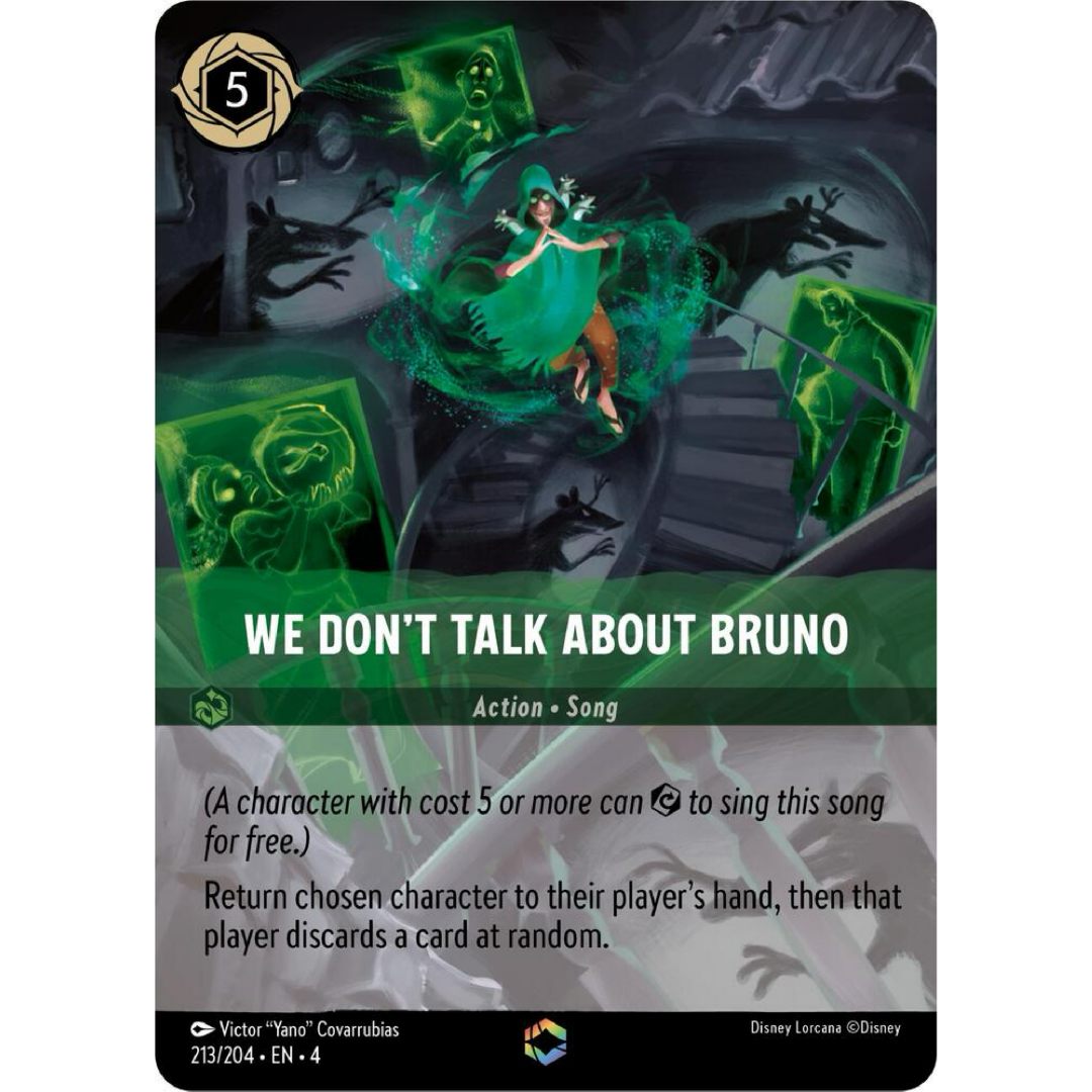 We Don't Talk About Bruno (Enchanted) - Ursula's Return 213/204 Single Card